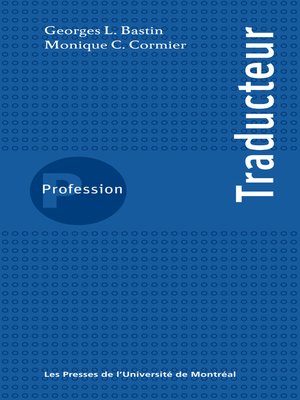cover image of Profession traducteur